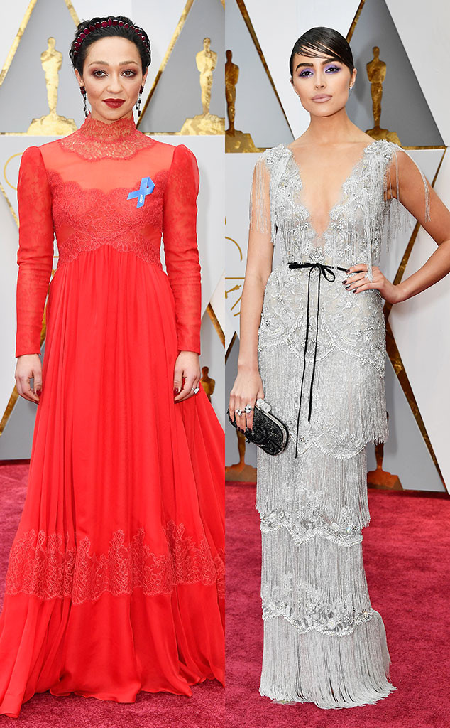 Ruth Negga, Olivia Culpo, 2017 Oscars, Academy Awards Ruth Negga, Olivia Culpo, 2017 Oscars, Academy Awards